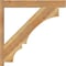 Ekena Millwork Balboa Block Rough Sawn Outlooker, Western Red Cedar, 6"W x 38"D x 38"H OUT06X38X38BOA05RWR - alternate 3
